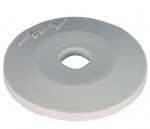 Prstenec plast šedý  H 5mm  D 37mm,